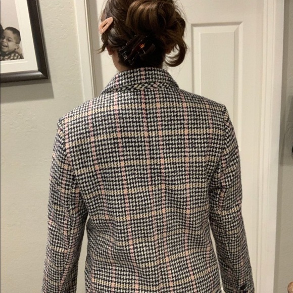 old navy houndstooth coat